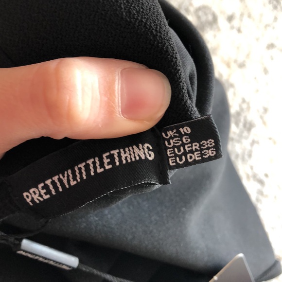 Pretty little thing black jumpsuit romper formal business professional ✨ - Picture 4 of 4